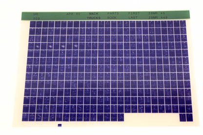Mack MR009 28MR45 - 29MR449 Parts Microfiche NOS
