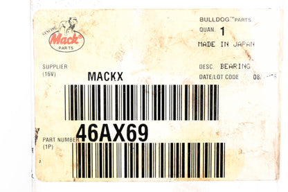 Mack 46AX69, M6307 Koyo Bearing Assembly NOS