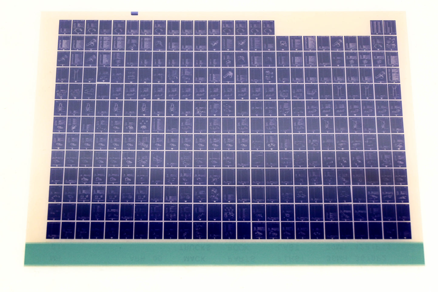 Mack MR017 30MR3570P2 - 30MR4281P19 Parts Microfiche NOS