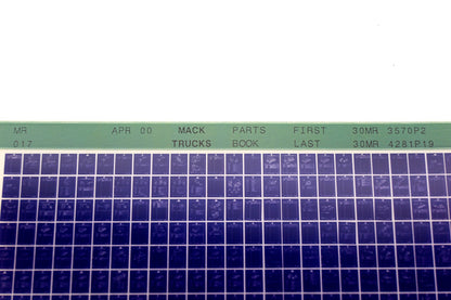 Mack MR017 30MR3570P2 - 30MR4281P19 Parts Microfiche NOS