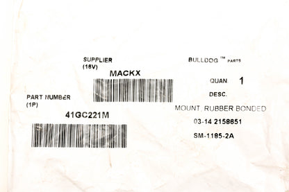 Mack 41GC221M Rubber Bonded Mount NOS