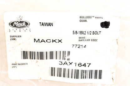 Mack 3AX1647 Bolt NOS