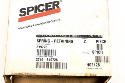Mack 2719-819725 Retaining Springs Qty 2 NOS