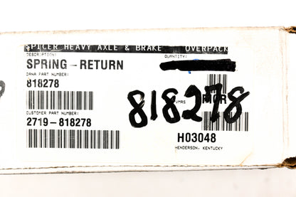 Spicer 2719-818278 Return Spring NOS