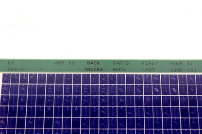 Mack MR039-01 66MR74 - 66MR451 Parts Microfiche NOS