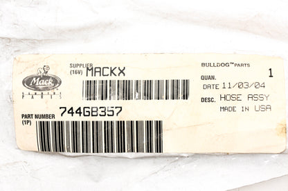 Mack 744GB357 Supply Hose Assembly NOS