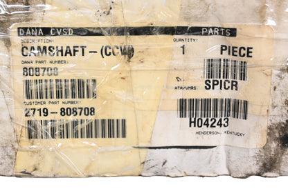 Mack 2719-808708 Spicer Dana Camshaft