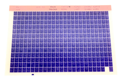 Mack MU025 230MU42P15 - 31MU41P5 Parts Microfiche NOS