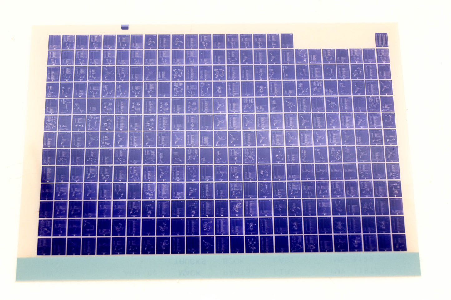 Mack MY004 1MY1187P1 - 1MY3199 Parts Microfiche NOS