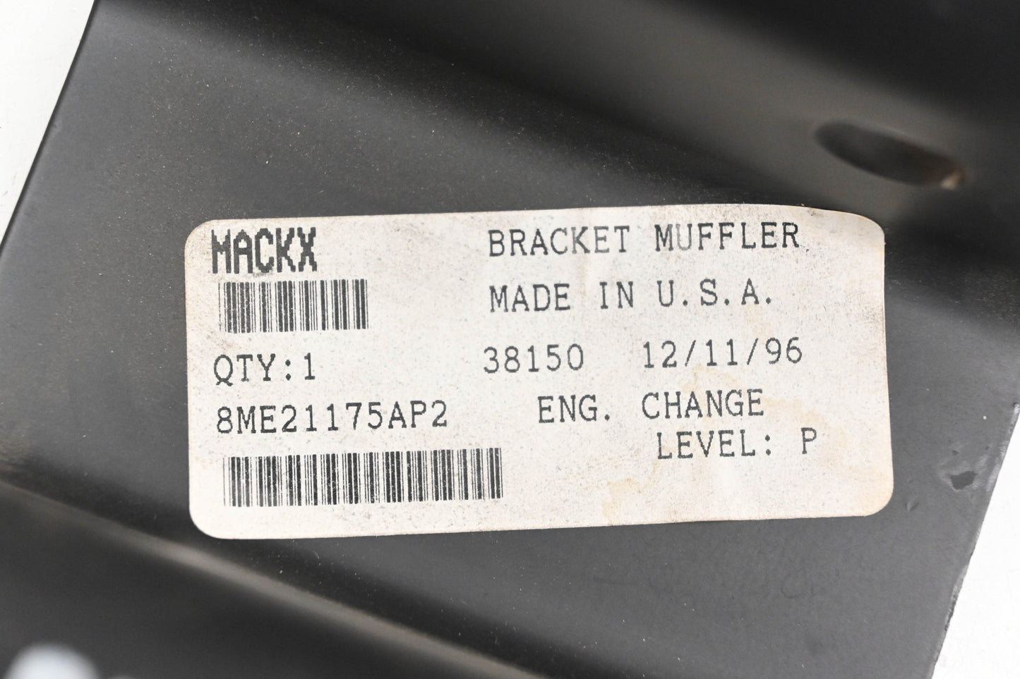 Mack 8ME21175AP2 Muffler Bracket NOS