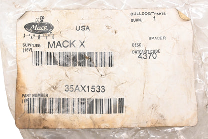 Mack 35AX1533 Spacer Washer NOS