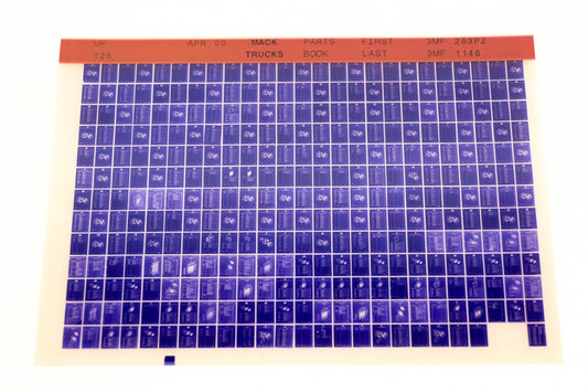 Mack MF026 3MF283P2 3MF1148 Parts Microfiche NOS