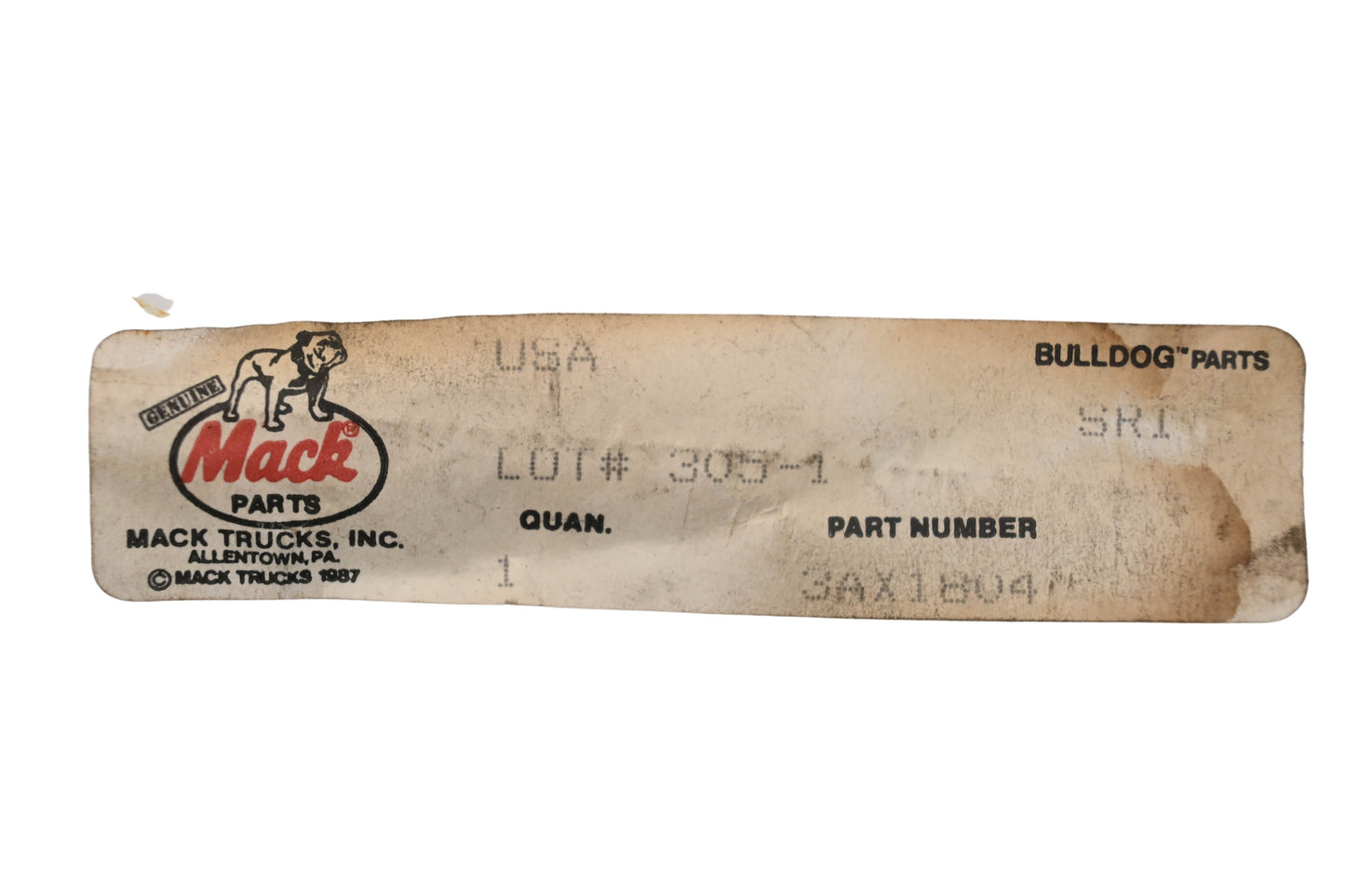 Mack 3AX1804 Screw NOS