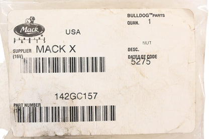 Mack 142GC157 Cylinder Head Nut NOS