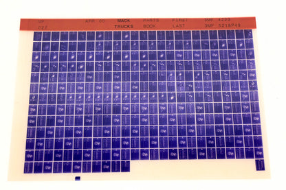 Mack MF027 3MF4223 -3MF5216P49 Parts Microfiche NOS
