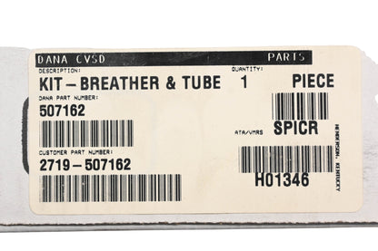 Mack 2719-507162, 507162, 3947334 Spicer Breather & Tube Kit NOS