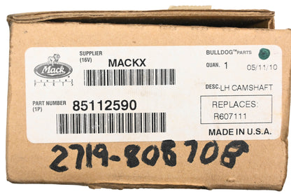 Mack 2719-85112590, 2719-808708, 85112590 Camshaft NOS