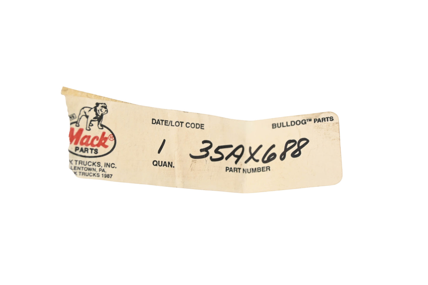 Mack 35AX688 Bearing Thrust Washer NOS