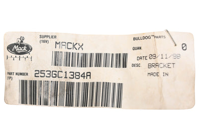 Mack 253GC1384A Bracket NOS
