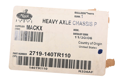 Mack 2719-140TR110 Chassis Tie Rod Assembly NOS