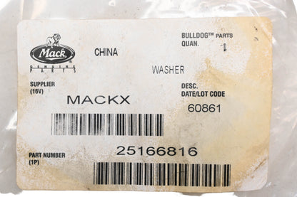 Mack 25166816 Washer NOS