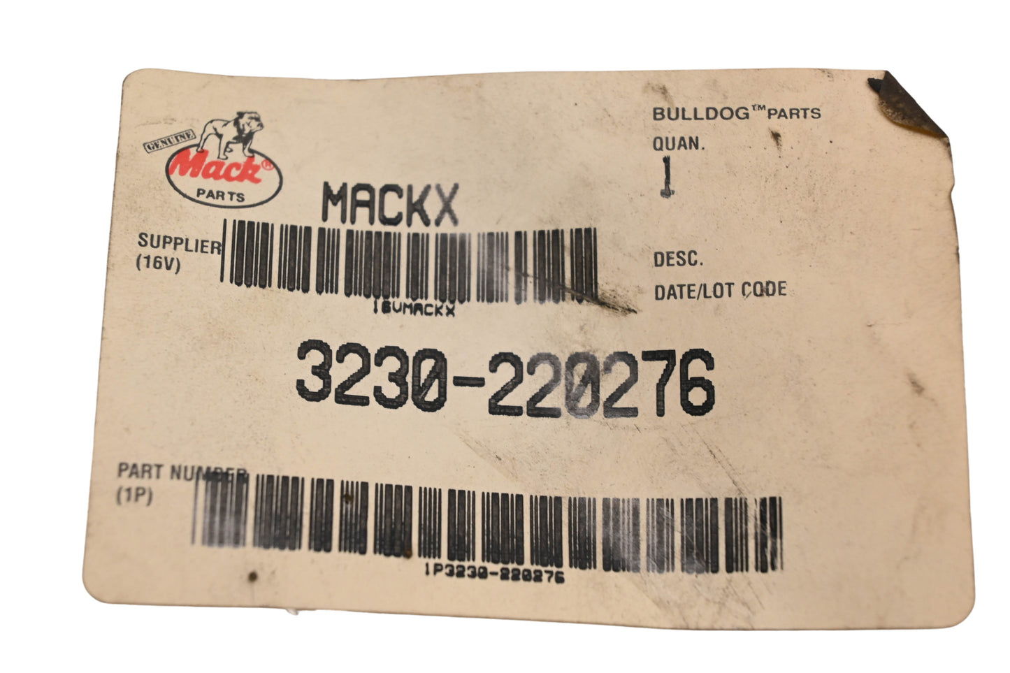 Mack 3230-220276 Blower Motor Resistor NOS