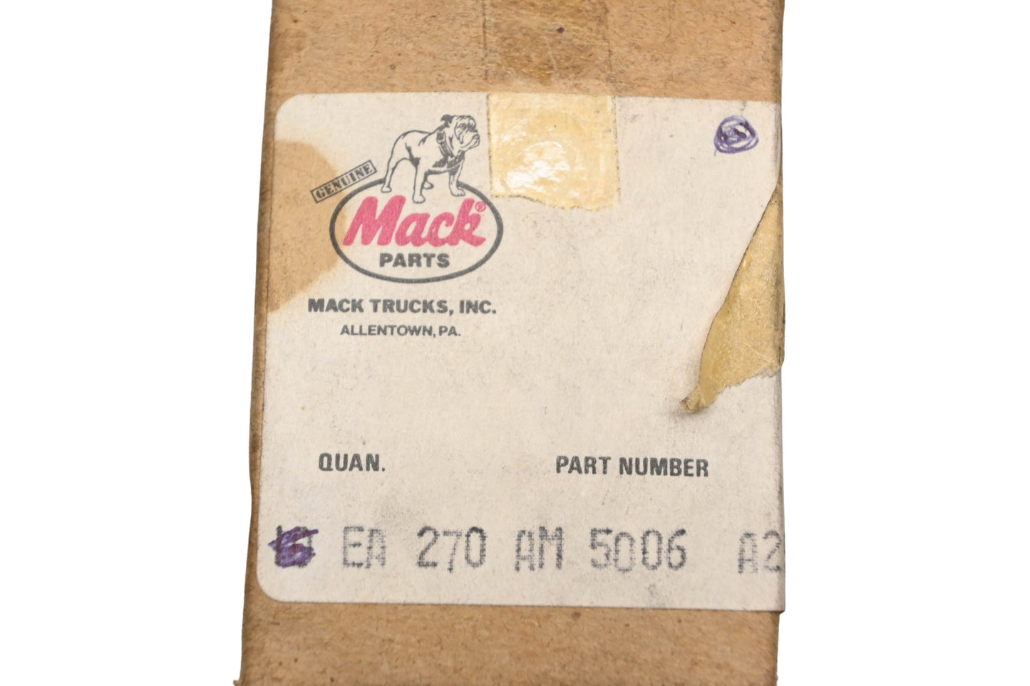 Mack 270AM5006 Washer NOS