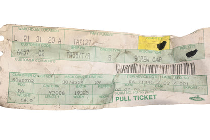 Mack 1AX127, 25091937 Screw NOS