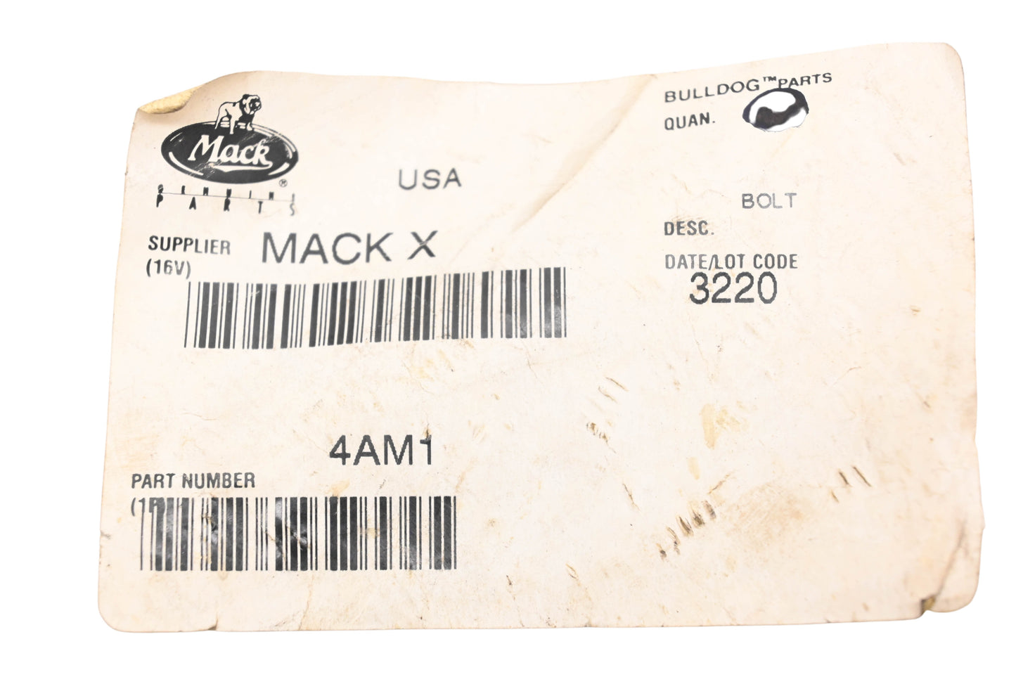 Mack 4AM1 Bolt NOS