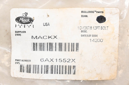 Mack 6AX1552X Bolt NOS