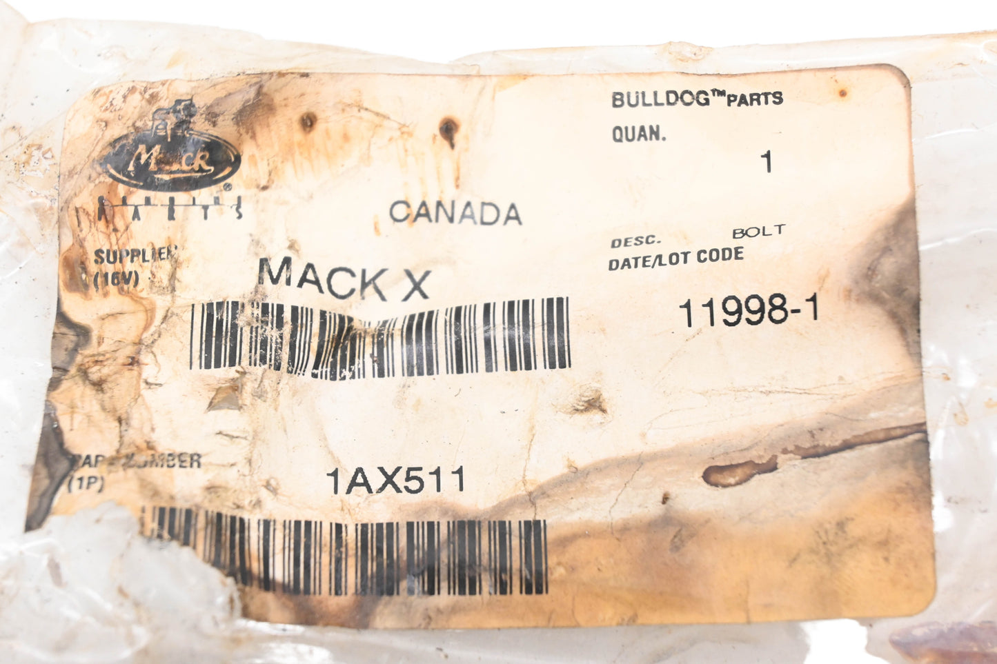 Mack 1AX511 Bolt NOS
