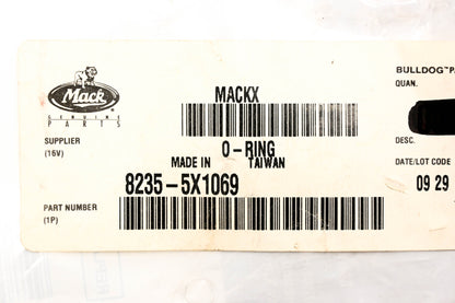 Mack 8235-5X1069, 5X1069 Meritor O-Ring NOS