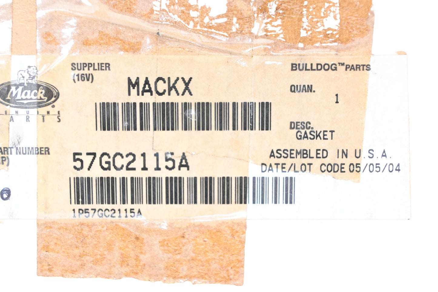 Mack 57GC2115A Head Gasket Kit NOS