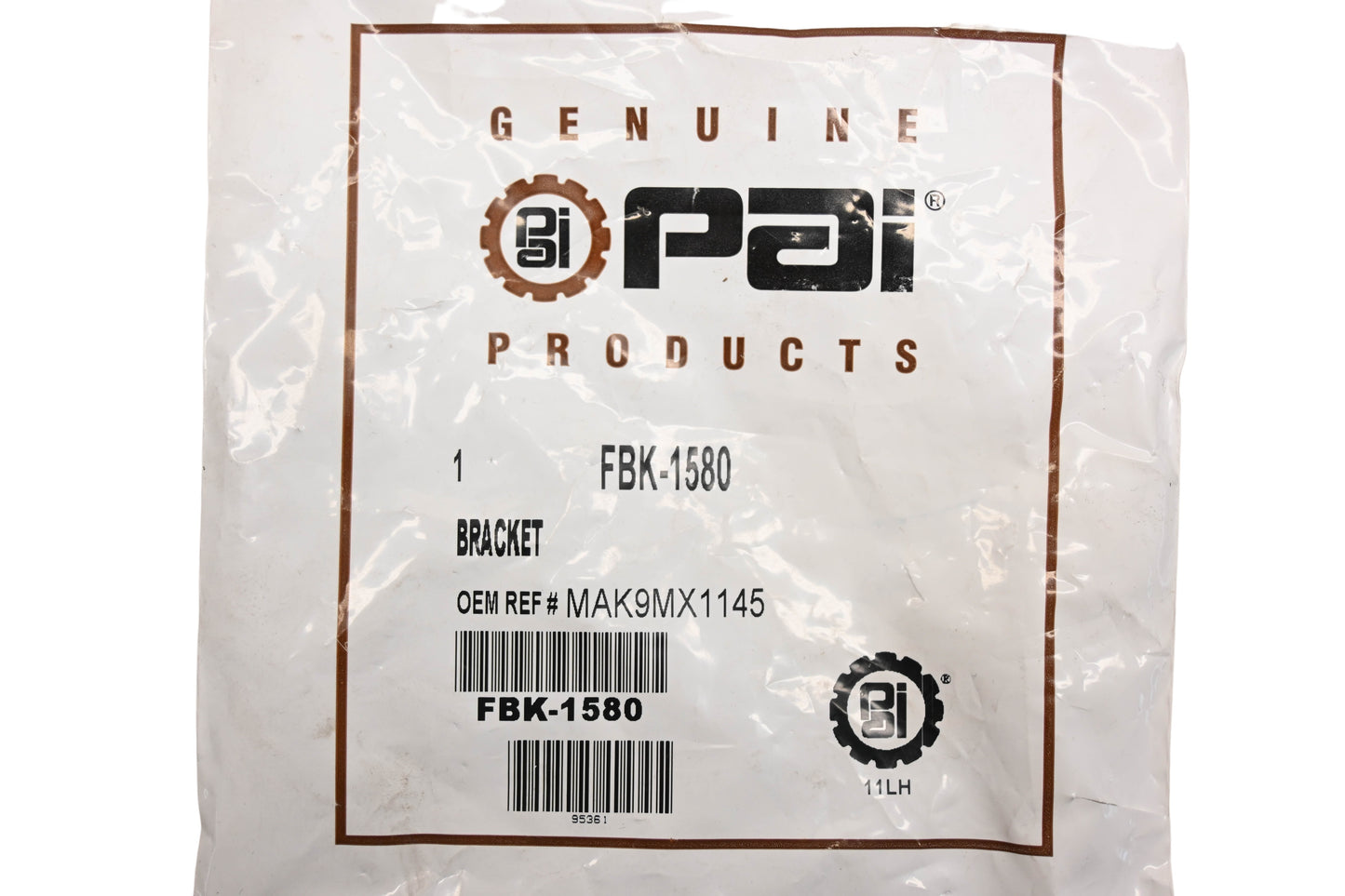 PAI FBK-1580, 9MX1145 Pedal Bracket NOS