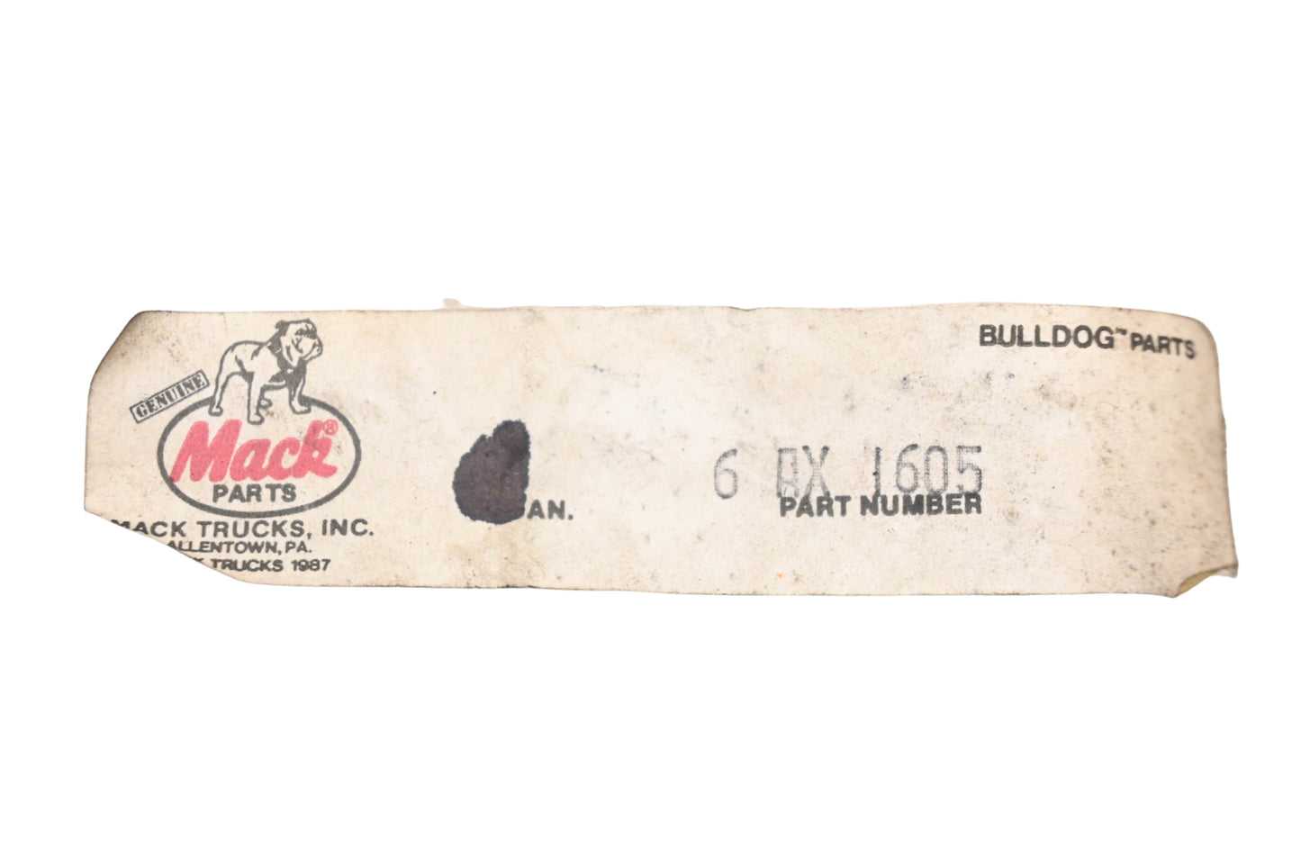 Mack 6AX1605 Screw NOS