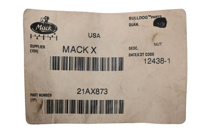 Mack 21AX873 Nut NOS