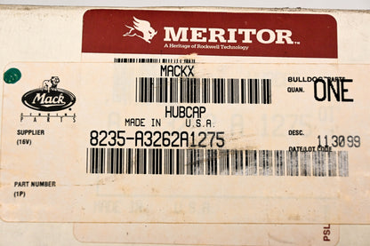 Mack 8235-A3262A1275, A 3262 A 1275 Meritor Hub Cap NOS
