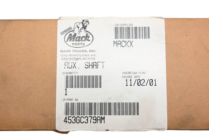 Mack 453GC379AM Auxiliary Camshaft NOS