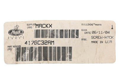 Mack 417GC32AM Rocker Arm Screw NOS