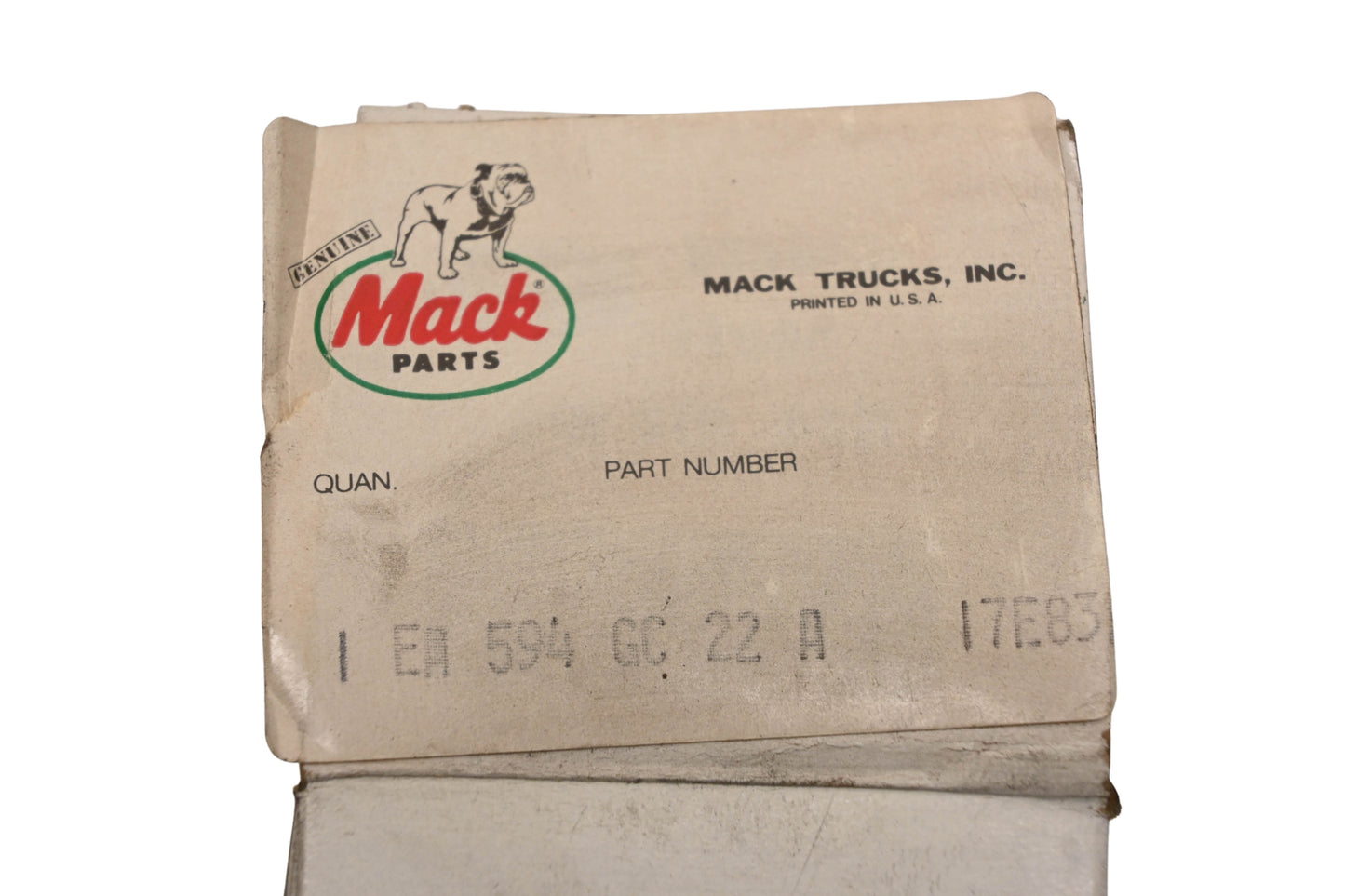 Mack 594GC22A, 236594G Strainer Assembly NOS