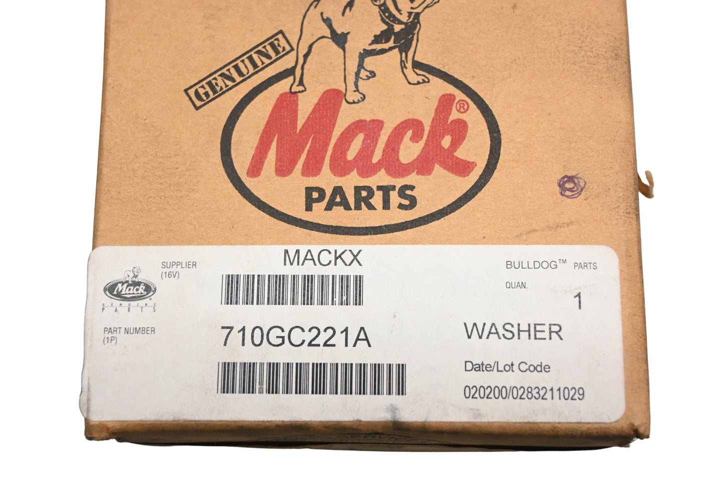 Mack 710GC221A Vibration Damper Washer NOS