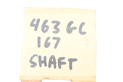 Mack 463GC167 Oiler Shaft NOS