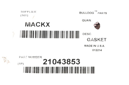 Mack 21043853, 590GB345A Gasket NOS