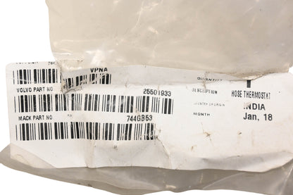 Mack 744GB53, 25501933 Thermostat Hose NOS