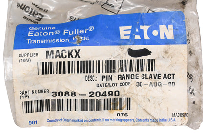 Mack 3088-20490 Eaton Fuller Range Slave Pin NOS