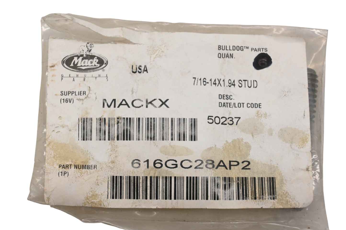 Mack 616GC28AP2 Stud NOS