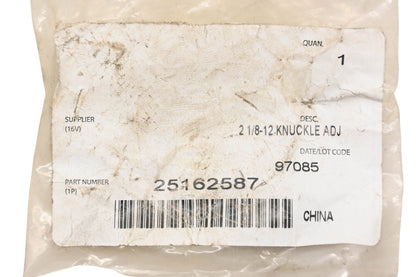 Mack 25162587, 43RU1442 King Pin Adjusting Screw NOS