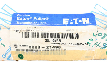 Mack 3088-21498, 21498 Eaton Fuller Mainshaft Gear NOS