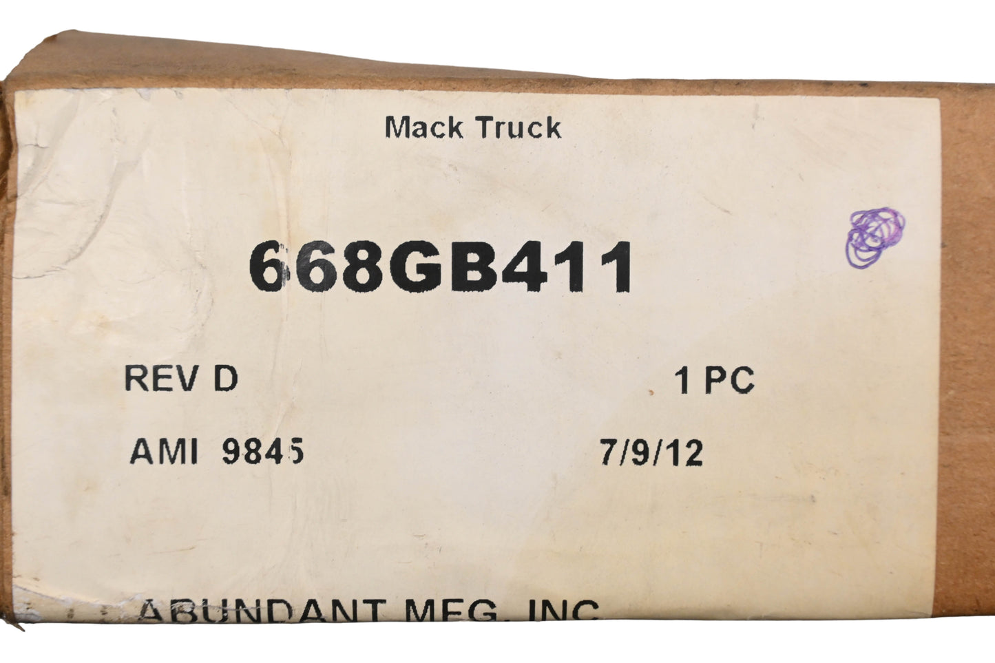 Mack 668GB411, 20706393 Camshaft Gear NOS