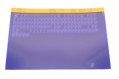 Mack R737 1 R737S1012 - R737T1634 VRI Microfiche NOS